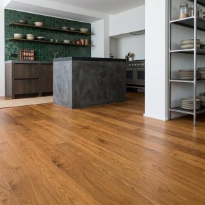 PARQUET PREFINITO - LEGNO TEAK BURMA - LISTONE GRANDE plancia intera - SPINA ITALIANA -2